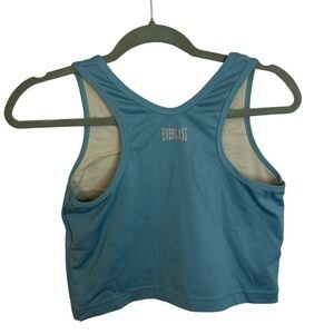EVERLAST TEAL CROPPED WORKOUT TANK